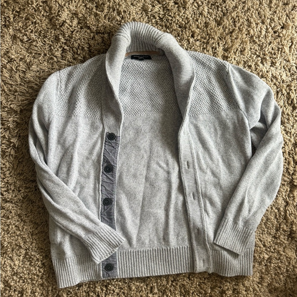 Men’s knit cardigan